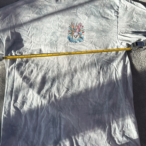 XL Light Blue/Grey Bugs Bunny graphic-tee, streetwear, like new, heavyweight. - Picture 3 of 4